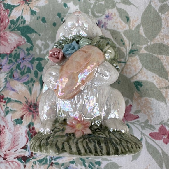 Two Lustreware Bunny Rabbits - Picture 3 of 11